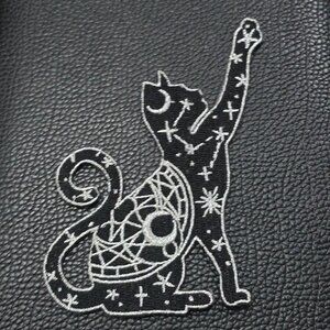 Killstar ✦ Sky Kitty Patch ✦ Occult Celestial Cosmic Cat Embroidered OS